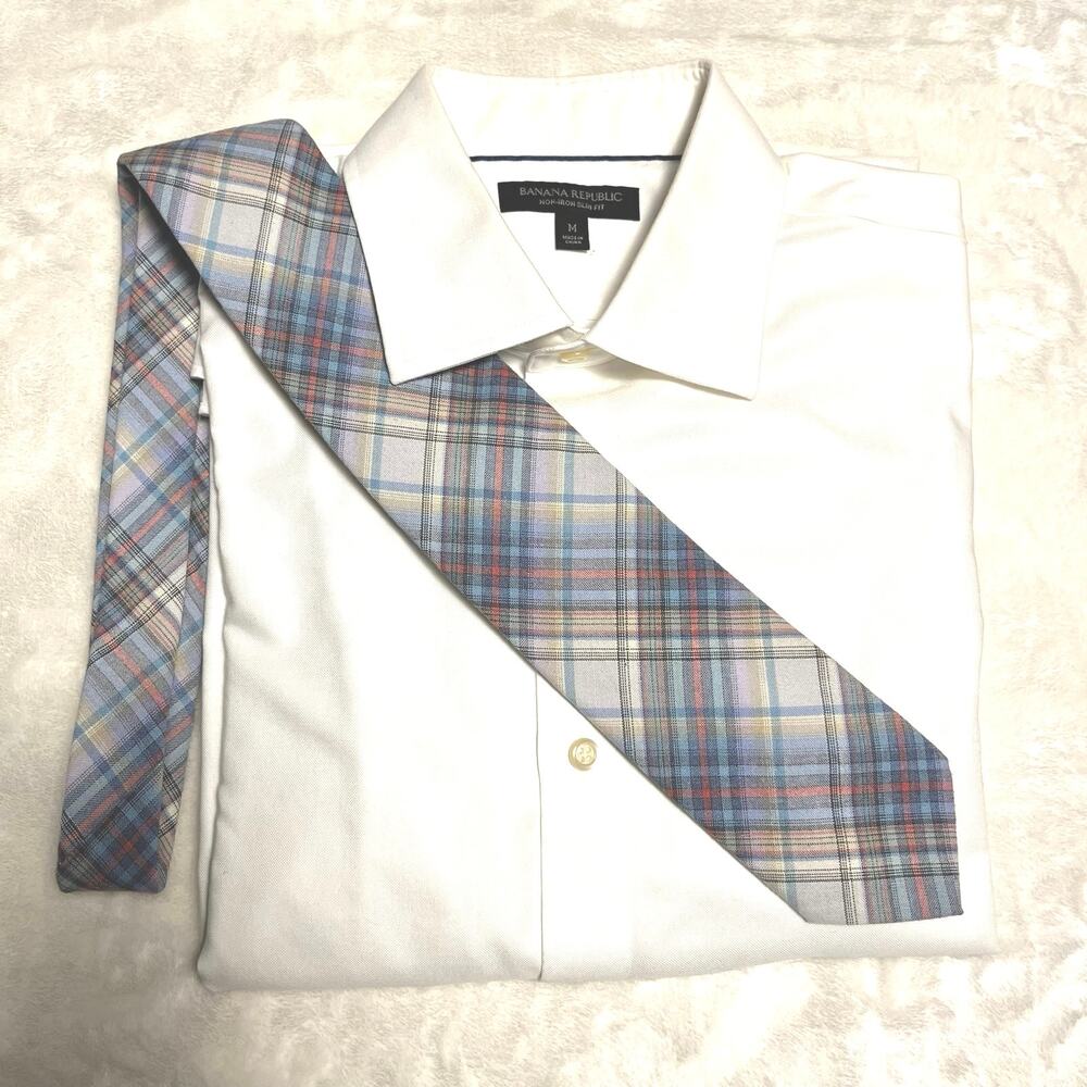 Vintage Pendleton Pen West Spring Plaid Men’s Tie 56”x3” Pastel Easter Blended